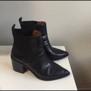 & Other Stories Pointed Toe Booties